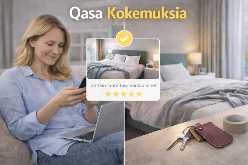 Qasa kokemuksia – asunnon vuokraus, luotettava vuokralainen ja kodin sisätilat